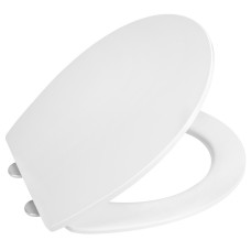 Toaletná doska JOAN, SLIM, Soft Close, Easy Take, biela