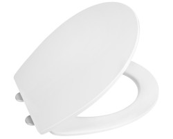 Toaletná doska JOAN, SLIM, Soft Close, Easy Take, biela