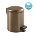 Odpadkový kôš POTTY 3 l, Soft Close, matná meď