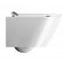 KUBE X závesná WC misa, Swirlflush, 50x36 cm, biela ExtraGlaze