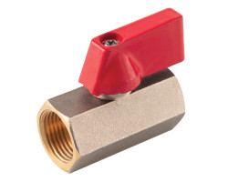 Guľový minikohút FF 3/8"