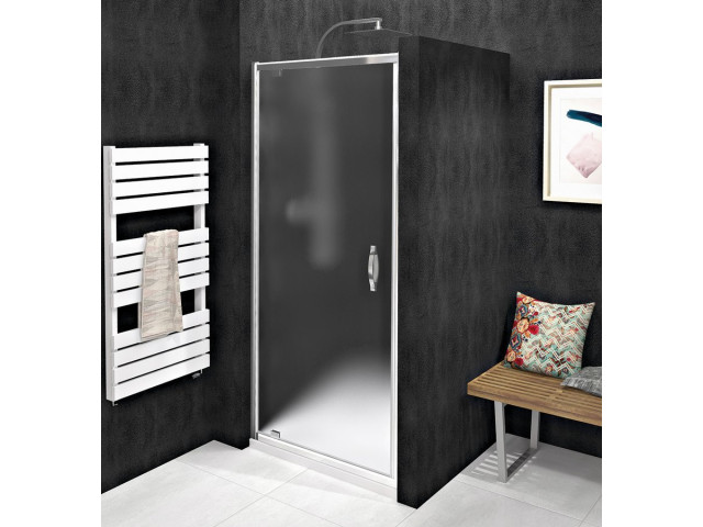 SIGMA SIMPLY sprchové dvere otočné, 780-820 mm, sklo Brick