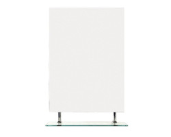 WEGA zrkadlo 600x800mm, s policou
