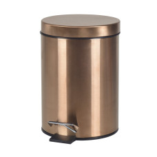 X-ROUND COPPER odpadkový kôš 3 l, matná meď