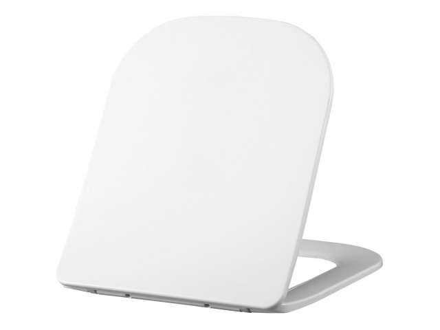 Toaletná doska PORTO, SLIM, Soft Close, Easy Take, biela