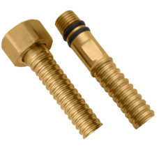 Spojovacia rúrka z nehrdzavejúcej ocele, vlnovec, M10x3/8", 40 cm, matná zlatá farba Spojovacia rúrka z nehrdzavejúcej ocele, vlnovec, M10x3/8", 40 cm, matná zlatá farba