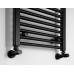 DIRECT radiátor s bočným pripojením 450x960 mm, matná čierna