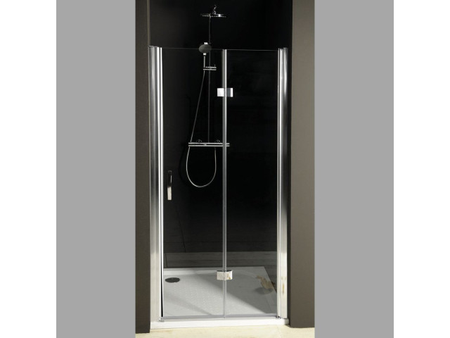 ONE sprchové dvere skladacie 900 mm, pravé, číre sklo