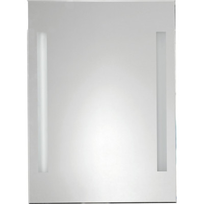 Zrkadlo s LED osvetlením 50x70cm, Tlakový vypínač