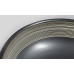 PRIORI keramické umývadlo, priemer 40 cm, 15 cm, čierna s bielym vzorom
