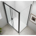 EASY BLACK obdĺžnikový sprchový kút 1000x800mm, číre sklo L/P variant