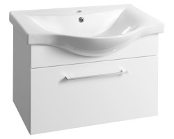 AKIRA umývadlová skrinka 60,6x42x34cm, biela