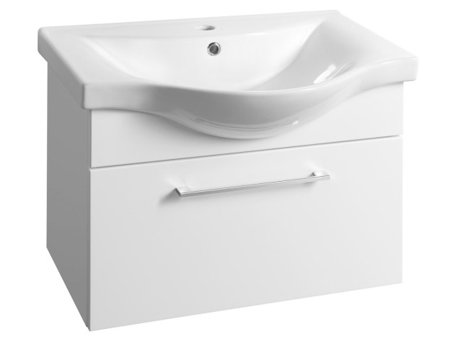 AKIRA umývadlová skrinka 60,6x42x34cm, biela