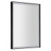 SORT LED podsvietené zrkadlo 60x80cm, matná čierna