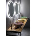 VISO okrúhle zrkadlo s LED osvetlením ø 90cm