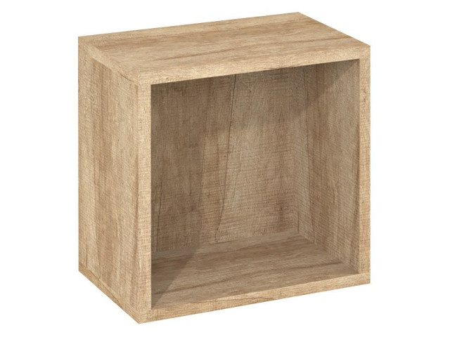 ESPACE otvorená policová skrinka 35x35x22cm, dub alabama