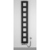 BLOCK vykurovacie teleso 280x1750 mm, čierna mat