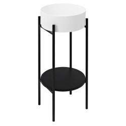 PUNO podstavec s umývadlom 375x870x448xmm, čierny