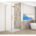 TRINITY GOLD MATT štvorcový sprchový kút 900x900mm, číre sklo, pravý