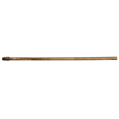 Pevná připojovací trubka 10mm-M10x1, 30 cm, bronz
