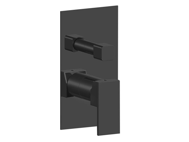 SPECTRE skrytá sprchová batéria, 3 vývody, matná čierna SPECTRE skrytá sprchová batéria, 3 vývody, matná čierna