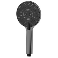 Ručná masážna sprcha, 3 režimy sprchovania, silikónové trysky, priemer 120 mm, ABS/gun metal