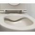 INFINITY závesná WC misa, Rimless, 36,5x53cm, ivory