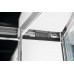 EASY LINE štvorcový sprchovací kút 900x900mm, skladacie dvere, L / P variant, číre sklo