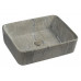 DALMA keramické umývadlo 48x38x13 cm, hranaté, grigio