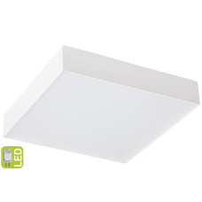 RISA stropné svietidlo LED 30W, 300x55x300mm, 230V, biela