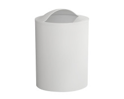 EYE odpadkový kôš, 6 l, plast ABS, biela