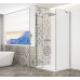 Štvorcový sprchový kút TRINITY CHROME 900x900 mm, číre sklo, ľavý