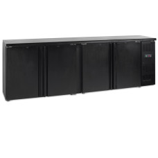 Minibar, plné výklopné dvere, čierny TEFCOLD CBC 410