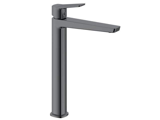 FLERY vysoká stojanová batéria k umývadlu, gun metal