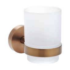 X-ROUND COPPER sklo, mliečne sklo, matná meď