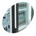 Chladiaca skriňa so sklenenými dverami TEFCOLD FS 1600 H