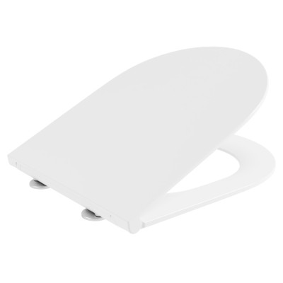 Toaletné sedadlo PACO, SLIM, Soft Close, Easy Take, biele