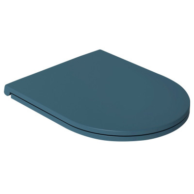 WC sedadlo INFINITY, SLIM, Soft Close, Easy Take, zelená petrol