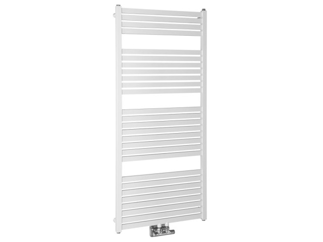 TONDI vykurovacie teleso rovné 600x1330 mm, stredové pripojenie, biela
