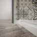 Štvorcový sprchový kút TRINITY CHROME 1100x1100mm, rohový vstup, číre sklo