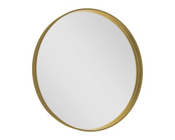 NOTION okrúhle zrkadlo v ráme ø 70cm, zlato mat