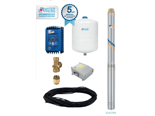ENERGY SUB CONTROL 24ROL 24 - 3,5" ELECTRA 45/78 - 3,5" ELECTRA 45/78 Vodáreň s ponorným čerpadlom a frekvenčným meničom otáčok motora