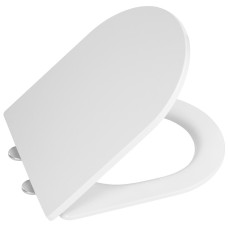 Toaletné sedadlo GERRY, SLIM, Soft Close, Easy Take, biele