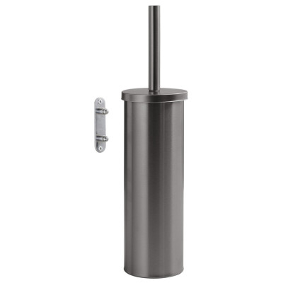 Závesná toaletná kefa FLIP, systém Lift&Clean, farba gun metal