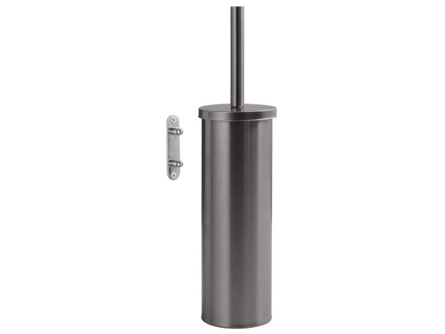 Závesná toaletná kefa FLIP, systém Lift&Clean, farba gun metal
