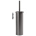 Závesná toaletná kefa FLIP, systém Lift&Clean, farba gun metal