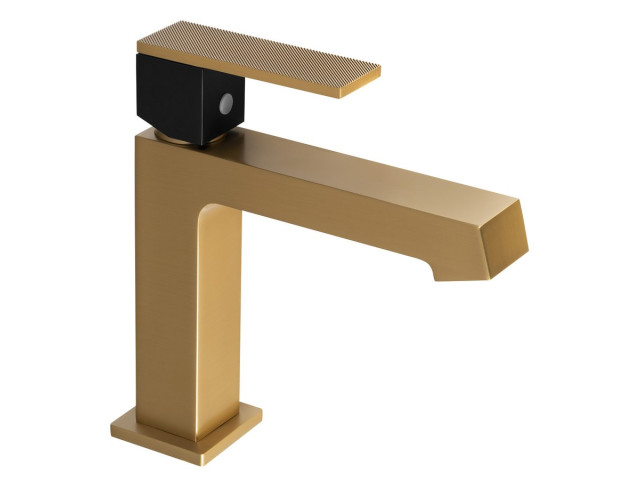 KRONY stojanová umývadlová batéria, matná zlatá KRONY stojanová umývadlová batéria, matná zlatá