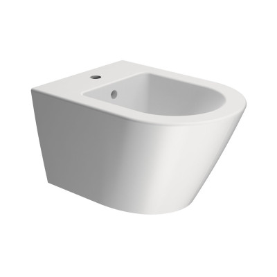 KUBE X bidet závesný 36x50cm, biela mat