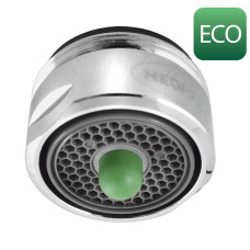 NEOPERL ECO PUSH 5 l/min, vonkajší závit M24x1, chróm