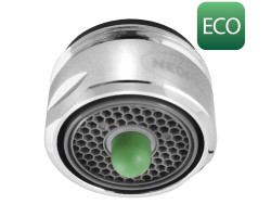 NEOPERL ECO PUSH 5 l/min, vonkajší závit M24x1, chróm